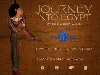 The Journey into Egypt Tarot screenshot 2