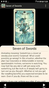 Mystical Manga Tarot screenshot 1