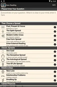 Mystical Tarot screenshot 3