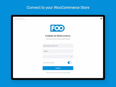 FooSales for WooCommerce screenshot 0