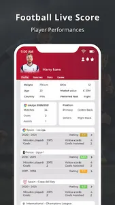 Football Live TV - Live Score screenshot 4