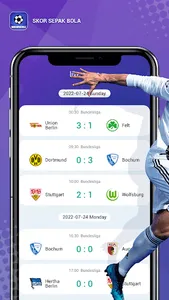 Skor Sepak Bola screenshot 1