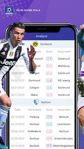 Skor Sepak Bola screenshot 2