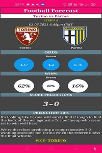 Football Forecast । prediction screenshot 1