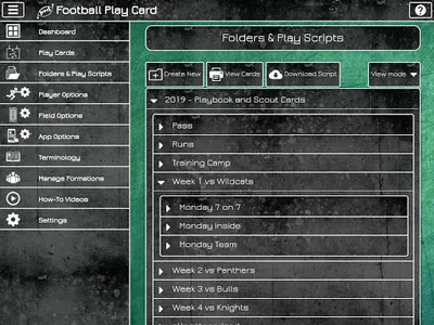 Football Play Card screenshot 14