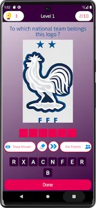 Football Quiz -Teams & Leagues screenshot 8