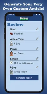 Football Reporter screenshot 4