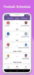 Epl 2023 Schedule: Live Soccer screenshot 0