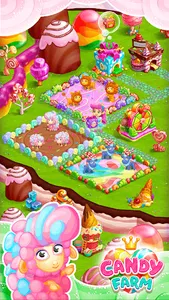 Candy Farm: Cake & cookie city screenshot 17