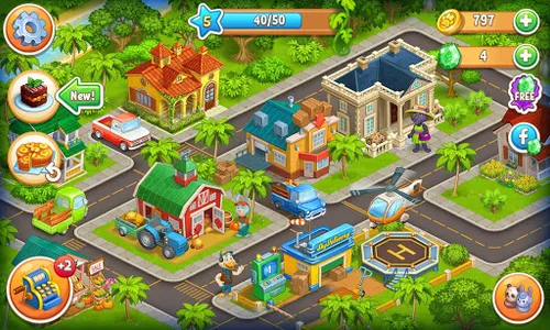 Farm Zoo Happy Day in Pet City screenshot 15