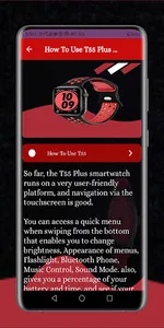 Watch T55 Pro Max Guide screenshot 1