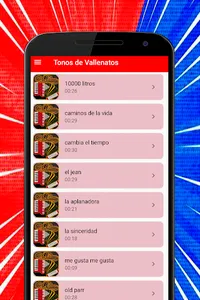 Ringtones Vallenatos screenshot 0