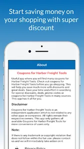 Coupon for Harbor Freight Tool screenshot 3