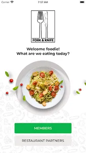 Fork & Knife Dining Club screenshot 0