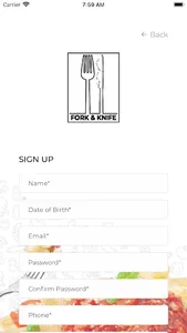 Fork & Knife Dining Club screenshot 5