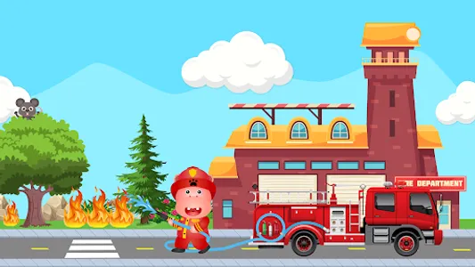 Fireman for Kids - Fire Truck screenshot 12