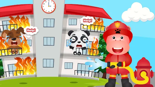 Fireman for Kids - Fire Truck screenshot 13