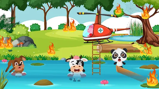 Fireman for Kids - Fire Truck screenshot 23