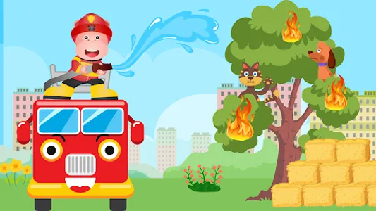 Fireman for Kids - Fire Truck screenshot 25