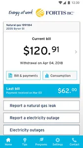 FortisBC screenshot 1