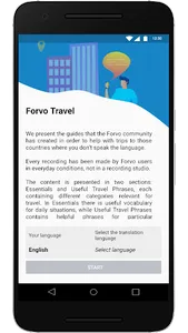 Forvo Travel screenshot 0