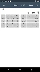 FtIn Calculator screenshot 2
