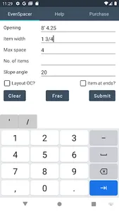 EvenSpacer screenshot 0