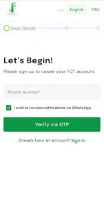 FoT Partner screenshot 1