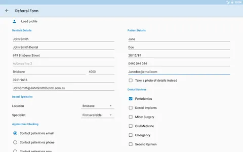 Express Referrals for FDS screenshot 6