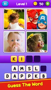 4 Pics 1 Word: Guessing Games screenshot 1