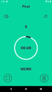 Gym Clock (Countdown Timer, Ta screenshot 3
