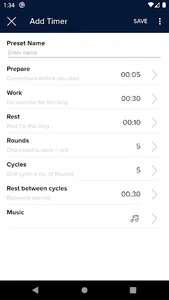 Gym Clock (Countdown Timer, Ta screenshot 5