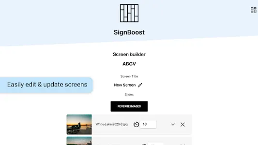 SignBoost Digital Display screenshot 2