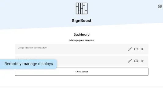 SignBoost Digital Display screenshot 4
