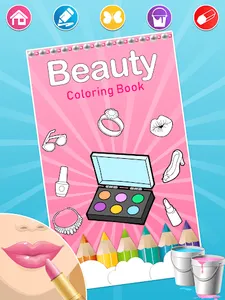 Beauty Coloring Pages screenshot 3
