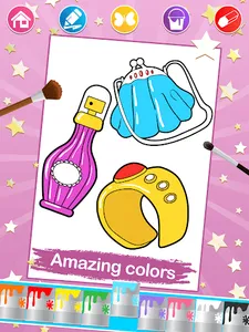Beauty Coloring Pages screenshot 4