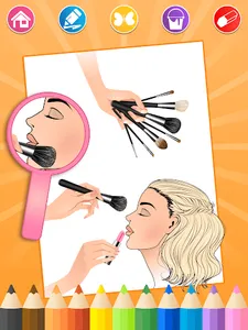Beauty Coloring Pages screenshot 6