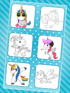 Unicorn Coloring Pages screenshot 18