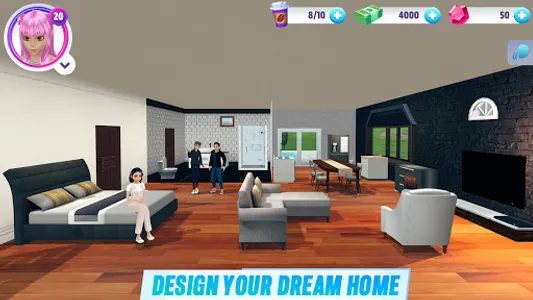 Virtual Sim Story: Home & Life screenshot 17