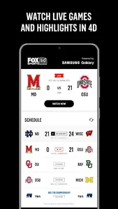 FOX Sports 5G View by Samsung screenshot 1