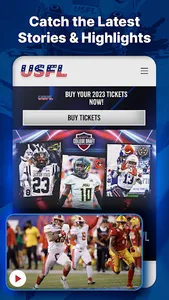 USFL | The Official App screenshot 0