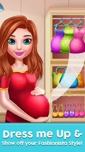 Pregnant Mommy and Baby Game screenshot 2