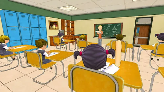 Stickman High School Girl Game screenshot 8