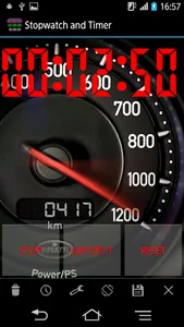 Talking Stopwatch & Timer screenshot 1