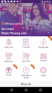 TPBank mPOS screenshot 2