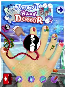 Mermaid Hand Doctor Adventure screenshot 1