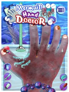 Mermaid Hand Doctor Adventure screenshot 8