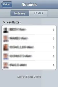 Annuaire notaires Nîmes screenshot 2