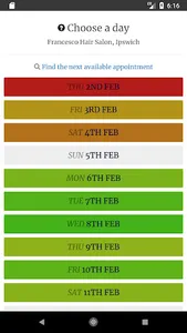 Francesco Hair Salon screenshot 2