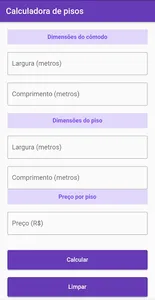 Calculadora de Pisos screenshot 0